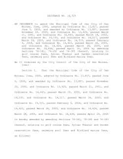 14525 - City of Des Moines