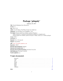 Package `ptinpoly`