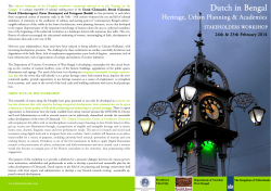 Dutch in Bengal - Presidency University