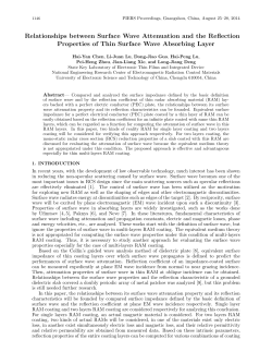 Relationships between Surface Wave Attenuation and the Reflection