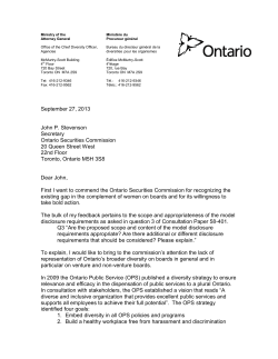 Comment Received from Noelle Richardson (Ministry of the Attorney