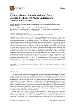 A Comparison of Impedance-Based Fault Location Methods for
