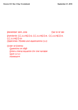 Ch 1 Sec 3 (Day 14)