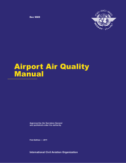 Airport Air Quality Manual