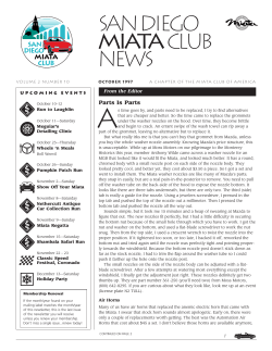 sandiego miata club news