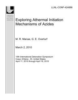 Exploring Athermal Initiation Mechanisms of Azides