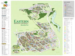 PARKING BY CAMPUS - Eastern Michigan University