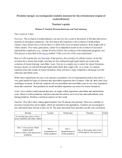 Predator escape: an ecologically realistic scenario