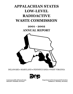 appalachian states low-level radioactive waste