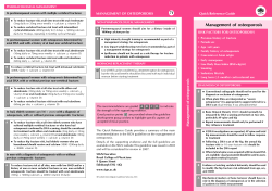 SIGN Guideline No. 71 Managment of osteoporosis Quick