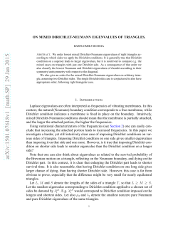 On mixed Dirichlet-Neumann eigenvalues of triangles