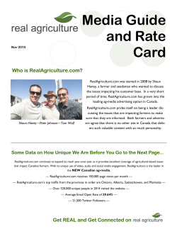 Media guide realagriculture Nov 15