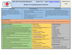 Module 19 - Lake County Schools