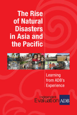 The Rise of Natural Disasters in Asia and the Pacific