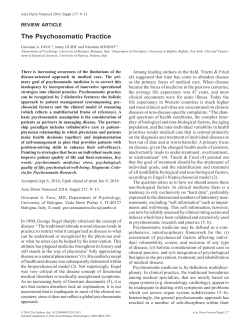 The Psychosomatic Practice