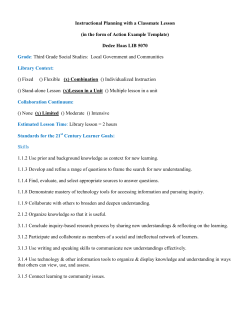 Third Grade Overview