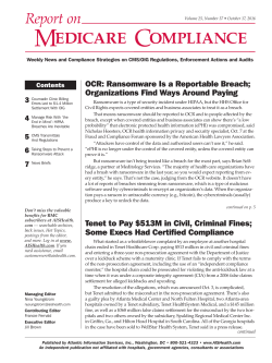 Tenet to Pay $513M in Civil, Criminal Fines