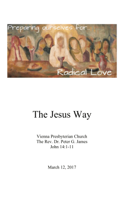 The Jesus Way - Vienna Presbyterian Church