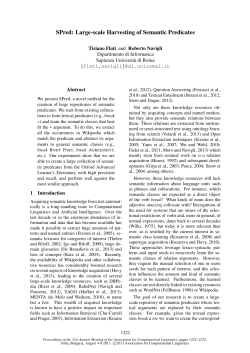 Large-scale Harvesting of Semantic Predicates