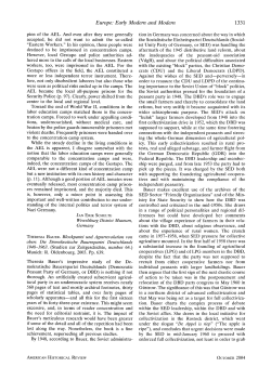 Theresia Bauer. Blockpartei und Agrarrevolution von oben: Die