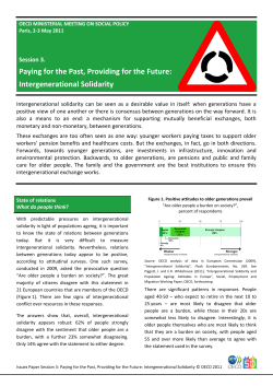 Paying for the Past, Providing for the Future