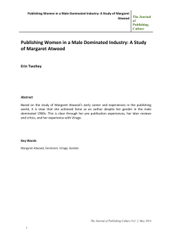 Publishing Women in a Male Dominated Industry: A Study of