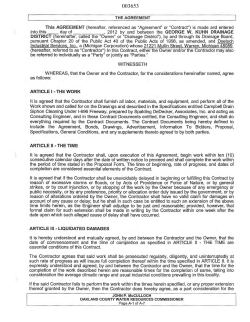 This AGREEMENT (hereafter, referenced as "Agreement" or