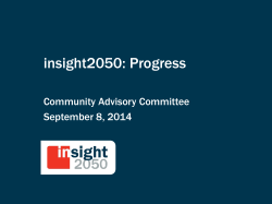 insight2050 Presentation - Mid-Ohio Regional Planning Commission