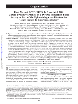 PDF - Circulation: Cardiovascular Genetics