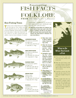 fish facts folklore - Old Farmer`s Almanac