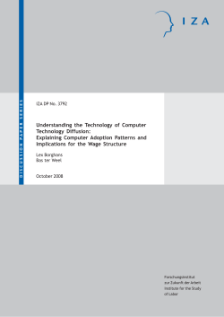 Understanding the Technology of Computer Technology Diffusion