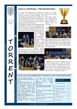 T O R R E N T - Ruawai College