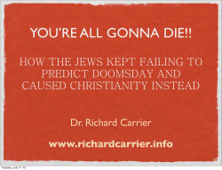 You`re All Gonna Die!!!