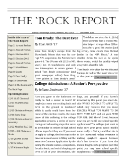 ROCK Report - Bishop Feehan High School
