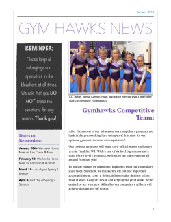 GYM HAWKS NEWS