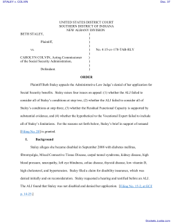 ORDER - US Case Law