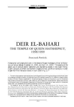 DEIR EL-BAHARI