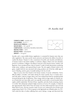 10. Ascorbic Acid