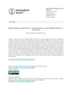 - Zurich Open Repository and Archive