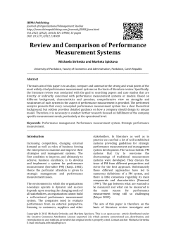 Review and Comparison of Performance