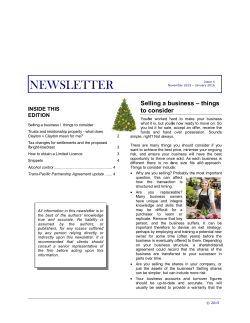 NEWSLETTER - Fleming Foster