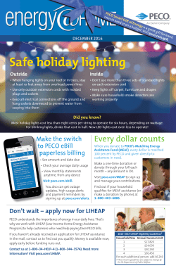 Safe holiday lighting