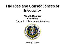 The Rise and Consequences of Inequality
