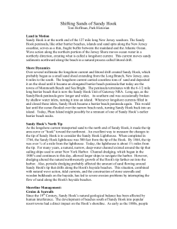 Shifting Sands of Sandy Hook text