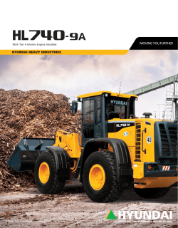 HL740-9A - Hyundai Construction Equipment