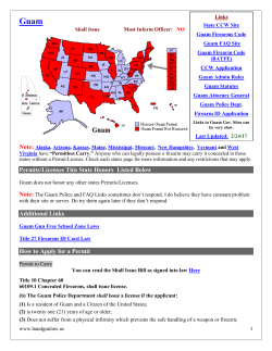 Guam - Handgunlaw.us