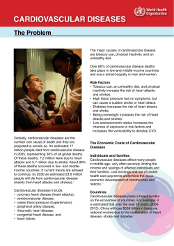 CARDIOVASCULAR DISEASES