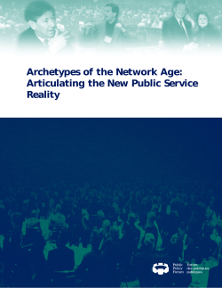 Archetypes of the Network Age