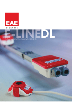 Multi-conductor Lighting Busbar System 25-32-40 A