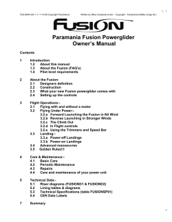 User Manual Fusion - click here to